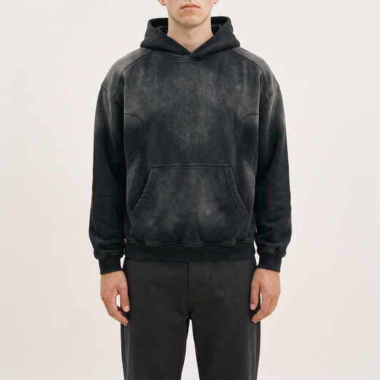 Sun Faded Heavyweight Hoodie front