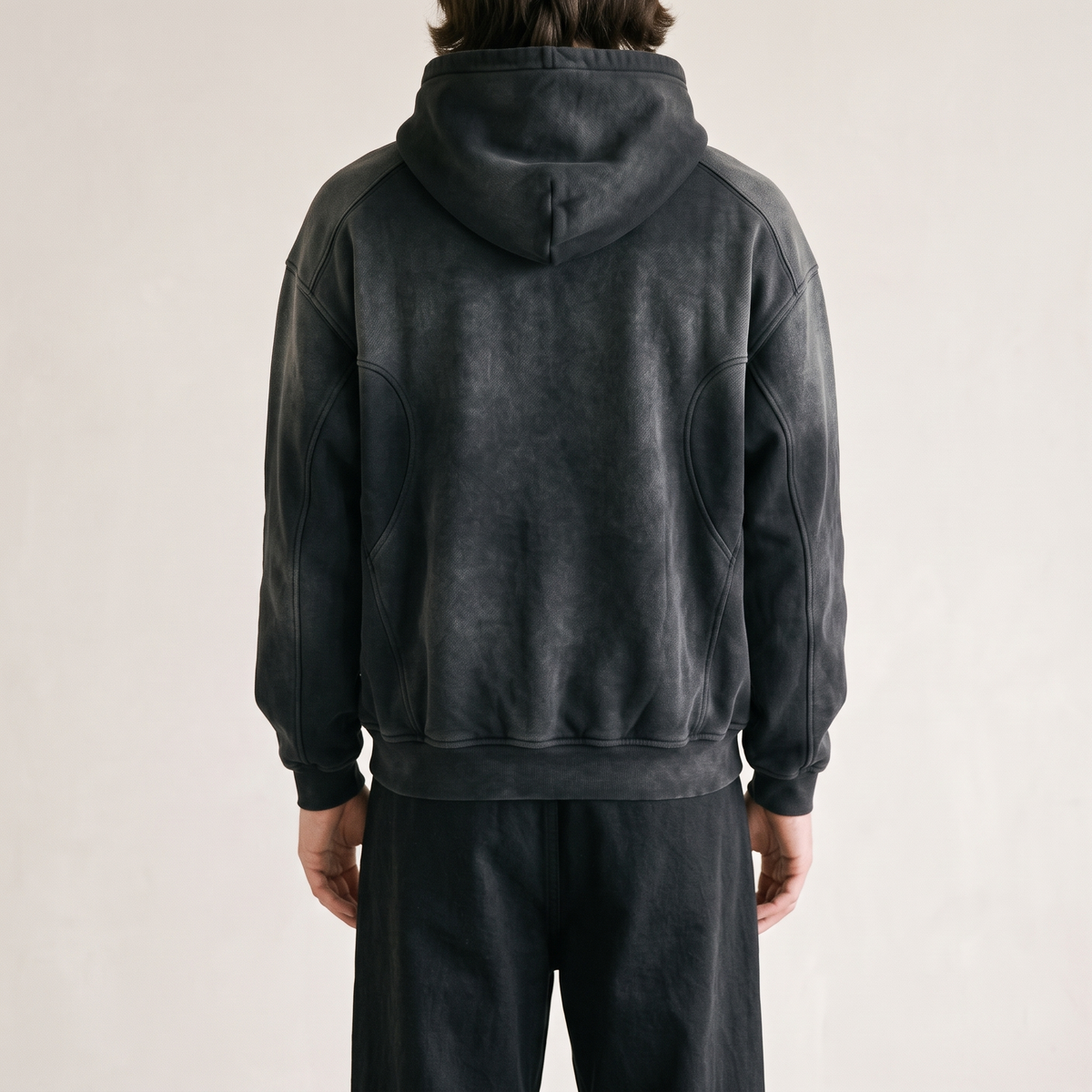 Sun Faded Heavyweight Hoodie back