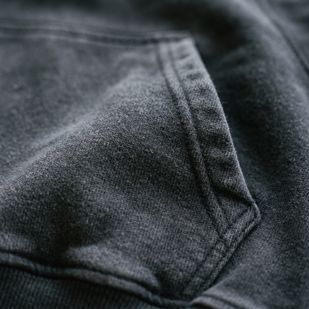 Washed Cropped Hoodie fabric texture